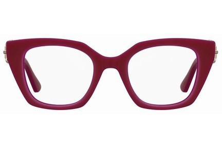 Glasses Moschino MOS617 C9A Quadratisch Rot