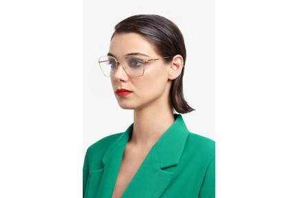 Glasses Carolina Herrera HER0162 000 Quadratisch Gold