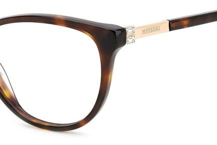 Brillen Missoni MIS0142 086 Rund Havanna