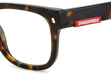 Glasses Dsquared2 D20074 086 Quadratisch Havanna