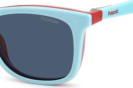 Brillen Polaroid Junior PLD8055/CS 4E3/C3 Polarized Quadratisch Rot