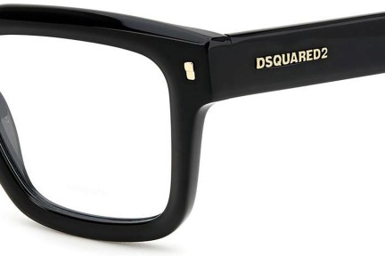 Brillen Dsquared2 D20090 807 Rechteck Schwarz