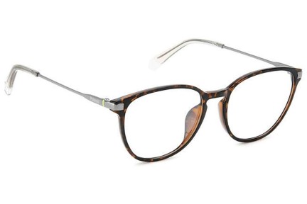 Glasses Polaroid PLDD489/G 086 Rund Havanna