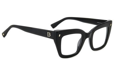 Brillen Dsquared2 D20099 807 Quadratisch Schwarz