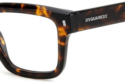 Brillen Dsquared2 D20090 086 Rechteck Havanna