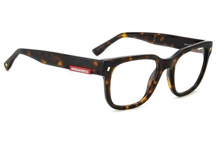 Glasses Dsquared2 D20074 086 Quadratisch Havanna