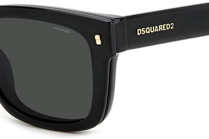 Brillen Dsquared2 D20100/CS 807/M9 Quadratisch Schwarz