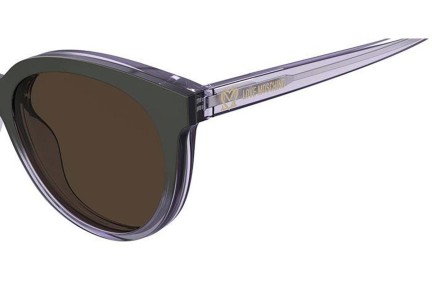 Glasses Love Moschino MOL058/CS PJP/IR Rund Grau