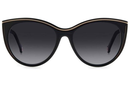 Sonnenbrille Carolina Herrera HER0142/S KDX/9O Rund Schwarz