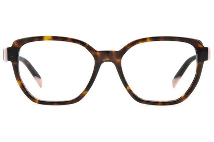 Glasses Missoni MIS0134 086 Quadratisch Havanna