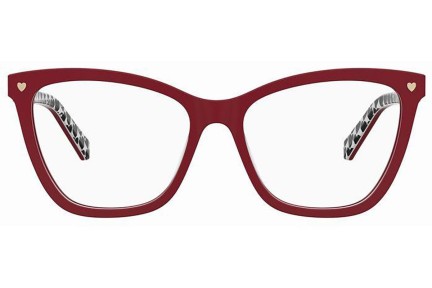 Glasses Love Moschino MOL593 C9A Cat Eye Rot