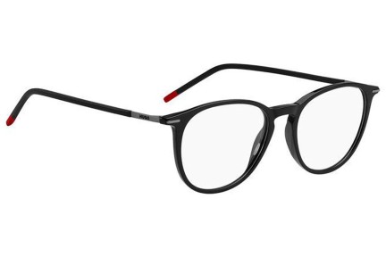 Glasses HUGO HG1233 807 Rund Schwarz