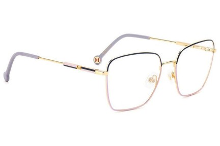 Glasses Carolina Herrera HER0162 LKS Quadratisch Gold