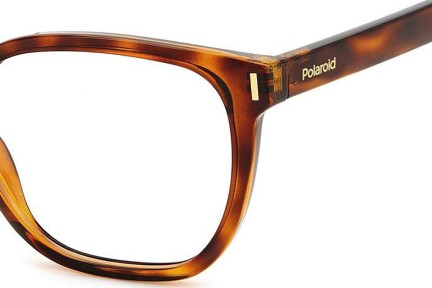 Glasses Polaroid PLDD484 086 Quadratisch Havanna