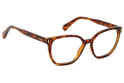 Glasses Polaroid PLDD484 086 Quadratisch Havanna