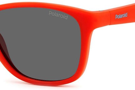 Sonnenbrille Polaroid Junior PLD8052/S IWK/M9 Polarized Quadratisch Rot