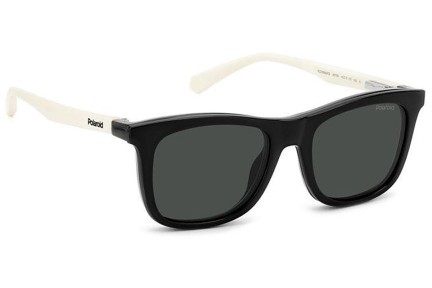 Brillen Polaroid Junior PLD8055/CS 9HT/M9 Polarized Quadratisch Schwarz