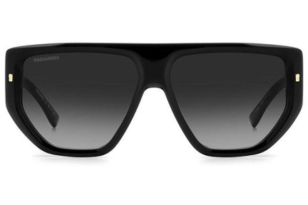 Sunglasses Dsquared2 D20088/S 2M2/9O Flat Top Schwarz