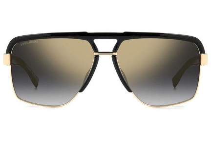 Sunglasses Dsquared2 D20084/S 2M2/FQ Quadratisch Schwarz