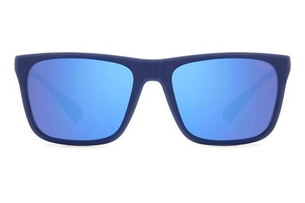 Sonnenbrille Polaroid PLD2141/S VGL/5X Polarized Quadratisch Blau