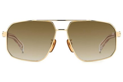 Sunglasses David Beckham DB7102/S LOJ/HA Pilot Gold