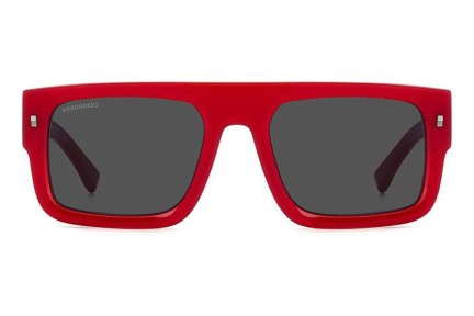 Sonnenbrille Dsquared2 ICON0008/S C9A/IR Quadratisch Rot