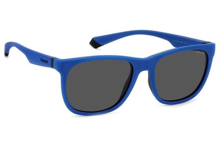 Sonnenbrille Polaroid PLD2140/S DOF/M9 Polarized Quadratisch Blau