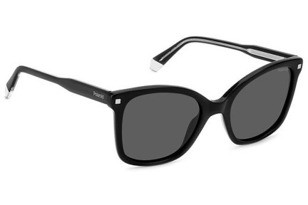 Sonnenbrille Polaroid PLD4151/S/X 807/M9 Polarized Quadratisch Schwarz