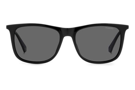 Sonnenbrille Polaroid PLD4145/S/X 807/M9 Polarized Quadratisch Schwarz