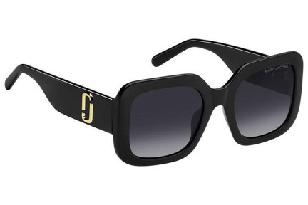 Sonnenbrille Marc Jacobs MARC647/S 08A/WJ Polarized Quadratisch Schwarz