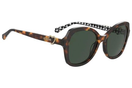 Sonnenbrille Love Moschino MOL059/S 05L/QT Cat Eye Havanna