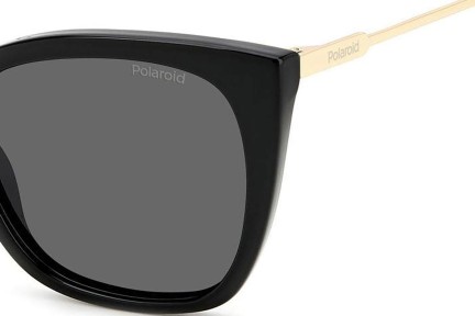 Sonnenbrille Polaroid PLD4144/S/X 807/M9 Polarized Cat Eye Schwarz