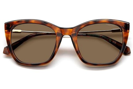 Sonnenbrille Polaroid PLD4144/S/X 086/SP Polarized Cat Eye Havanna