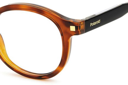 Brillen Polaroid PLDD492 086 Oval Havanna