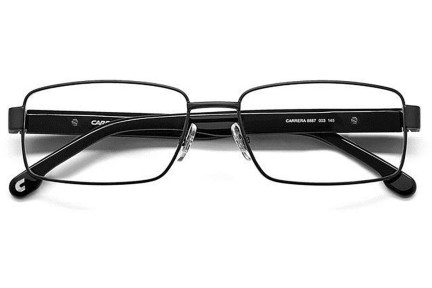 Glasses Carrera CARRERA8887 003 Rechteck Schwarz