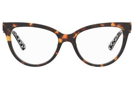 Glasses Love Moschino MOL609 05L Cat Eye Havanna