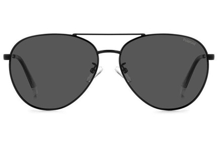 Sonnenbrille Polaroid PLD4142/G/S/X 807/M9 Polarized Pilot Schwarz