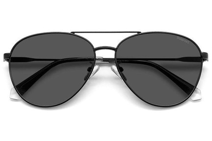 Sonnenbrille Polaroid PLD4142/G/S/X 807/M9 Polarized Pilot Schwarz