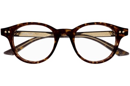 Glasses Mont Blanc MB0255O 002 Rund Havanna