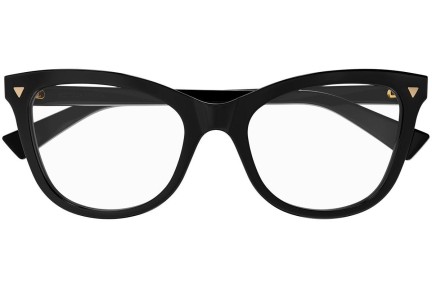 Glasses Bottega Veneta BV1226O 006 Quadratisch Schwarz