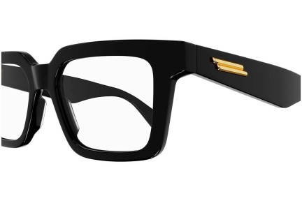 Glasses Bottega Veneta BV1216O 001 Rechteck Schwarz