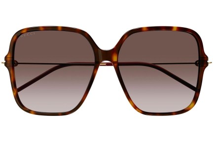 Sonnenbrille Gucci GG1267S 002 Groß Havanna