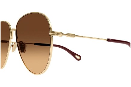 Sunglasses Chloe CH0177S 003 Pilot Gold