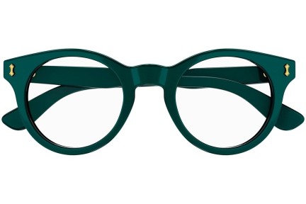 Glasses Gucci GG1266O 003 Oval Grün