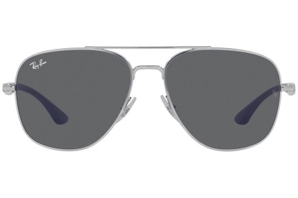 Sonnenbrille Ray-Ban RB3683 003/B1 Pilot Silber