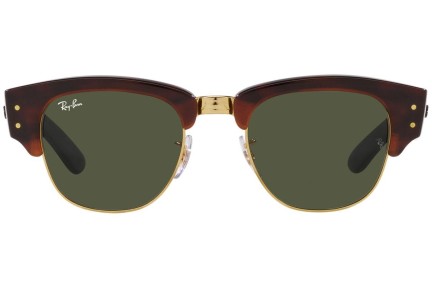 Sonnenbrille Ray-Ban Mega Clubmaster RB0316S 990/31 Browline Havanna