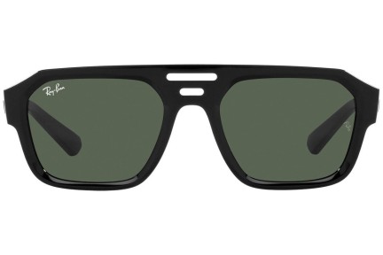 Sunglasses Ray-Ban Corrigan RB4397 667771 Flat Top Schwarz