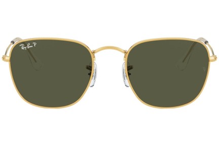 Sonnenbrille Ray-Ban Frank RB3857 919658 Polarized Quadratisch Gold