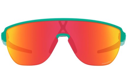 Sonnenbrille Oakley Corridor OO9248-04 Monoscheibe | Shield Grün