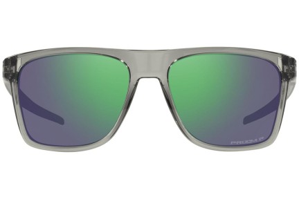 Sonnenbrille Oakley Leffingwell OO9100-10 Polarized Quadratisch Grau